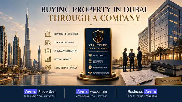 Buying Property in Dubai Through a Company - 2026 Guide