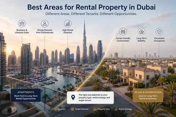 Best Areas for Rental Property in Dubai: What Investors Should Consider